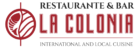 la colonia restaurant logo blanco